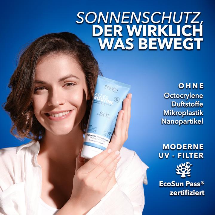 Actual product image Eco Elio Alles Routine (Suntan cream, SPF 50+, 200 ml, 246 g)