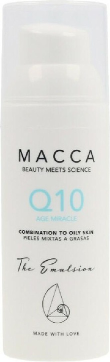 Produktbild Macca Cosmetics Q10 AGE MIRACLE Emulsion für Mischhaut bis fettige Haut 50 ml (50 ml, Tagescreme)