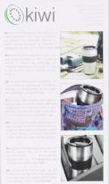 Actual product image Kiwi coffee maker with take away cup 420ccm 650700w