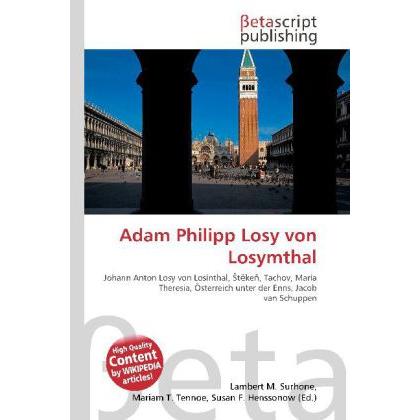 Adam Philipp Losy von Losymthal, Fachbücher
