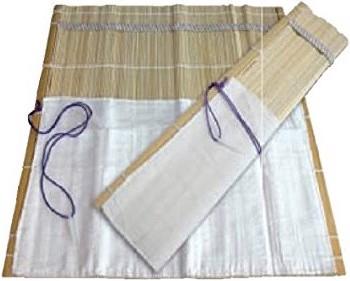 Produktbild PINSELMATTE 30x30 BAMBUS