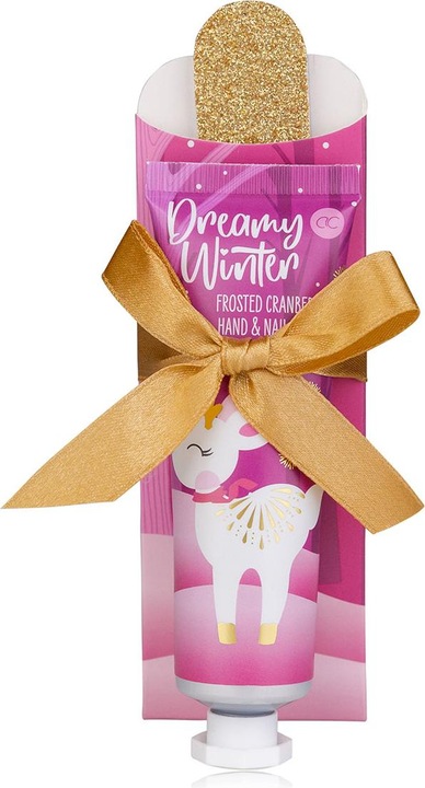 Produktbild Accentra Handpflegeset DREAMY WINTER in Geschenkbox, inkl. 30ml Hand- & Nagelcreme, Nagelfeile, Duft: Frosted