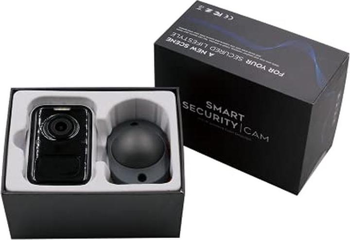 Actual product image Albrecht Home SC 100 WLAN surveillance camera, Full HD, night vision, IP65 waterproof, B (1920 x 1080 Pixels)
