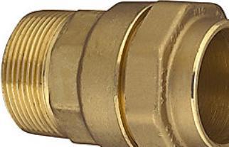 Produktbild Aalberts Overgang med nippel 16mm x 1/2 - Isiflo