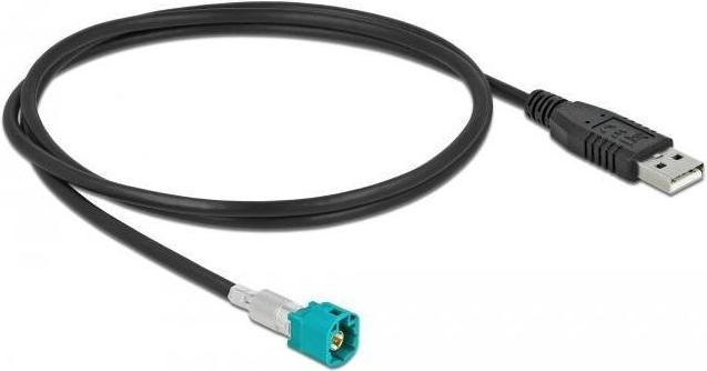 Produktbild Delock Datenkabel HSD Z (S) bis USB (M) (1 m, USB 2.0)