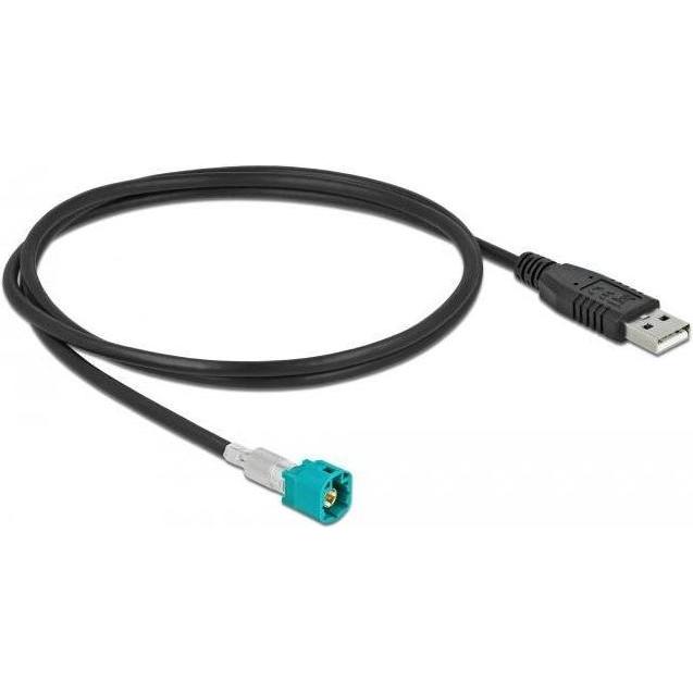 Thumbnail - Delock Datenkabel HSD Z (S) bis USB (M) (1 m, USB 2.0), USB Kabel