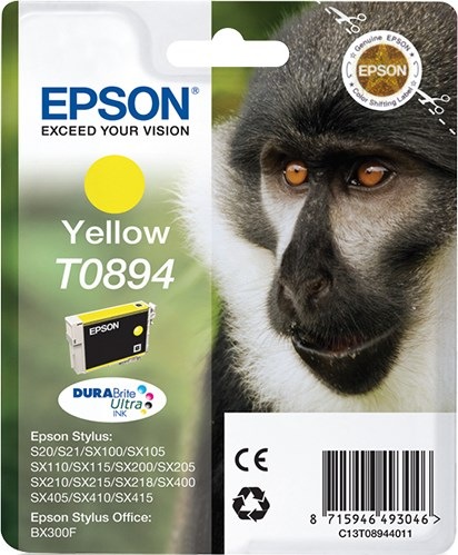 Produktbild Epson T0804 Claria Photographic (Y)
