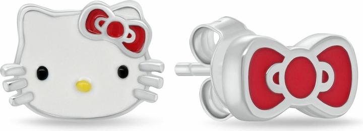 Immagine prodotto Brilio Asymmetrische Silberohrringe Hello Kitty EA1211W (Argento)