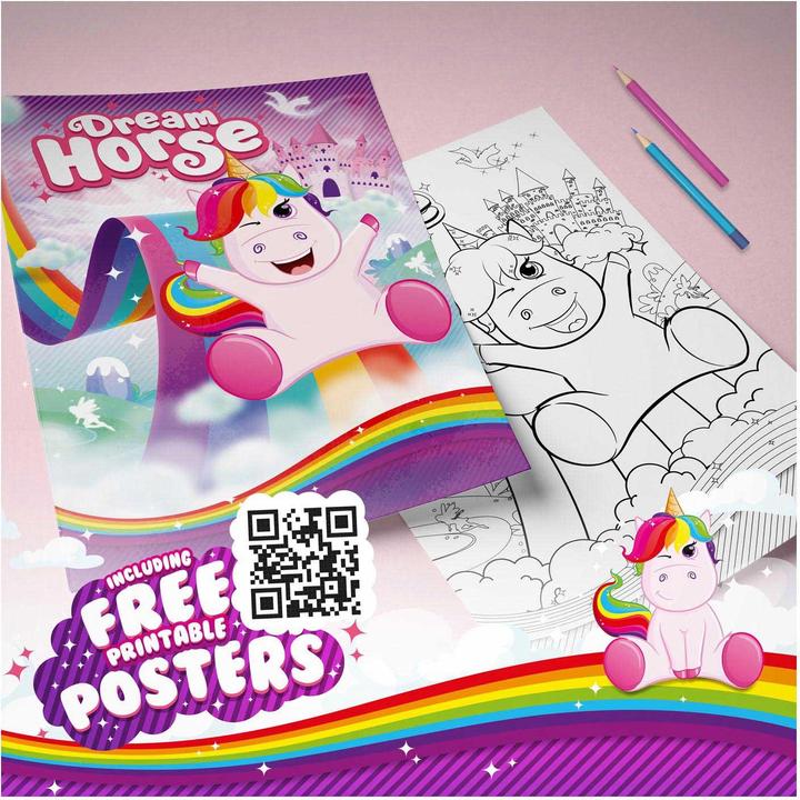 Produktbild Toi-Toys Dream Horse Haarlocke mit Glitzereinhorn