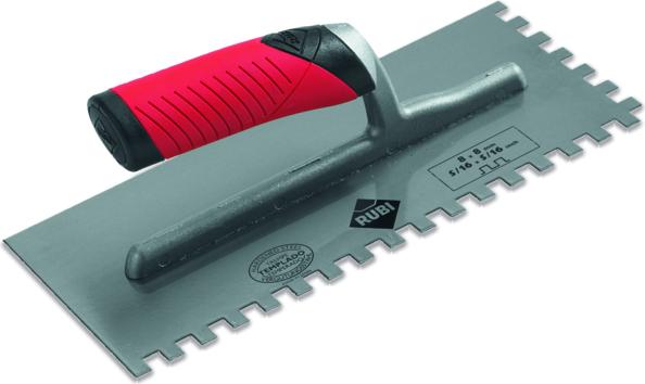 Actual product image Rubi Toothed spatula Inox 28cm 4.5x4.5mm (4.50 cm)