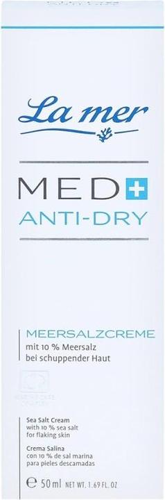 Produktbild La Mer Med+ Anti-Dry Meersalzcreme ohne Parfum (Körpercreme, 50 ml)