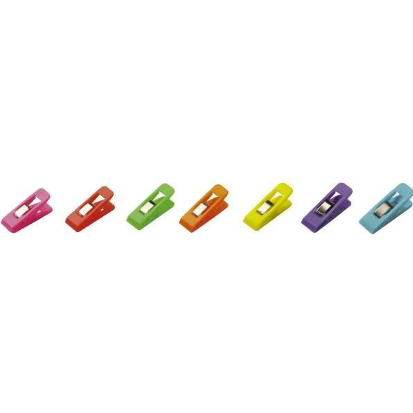 Thumbnail - Laurel, Büroklammer, Briefklemmer Multi Clip Taifun 15x50mm VE=4 Stück Leuchtfarben sortiert (1 x)