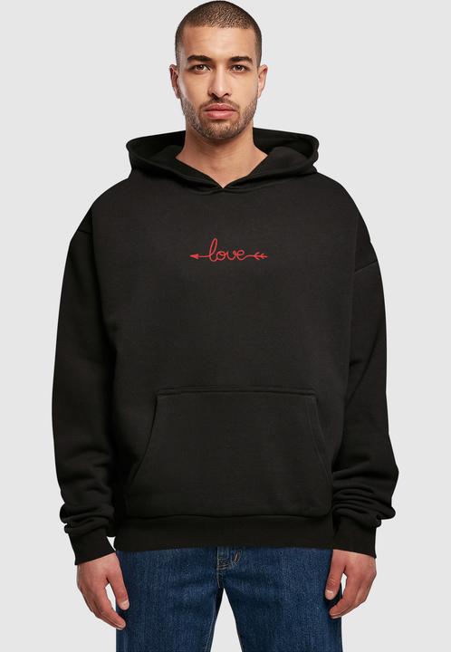 Produktbild Merchcode Hugs & Love - Love Arrow Ultra Heavy Hoody - 175015 (M)