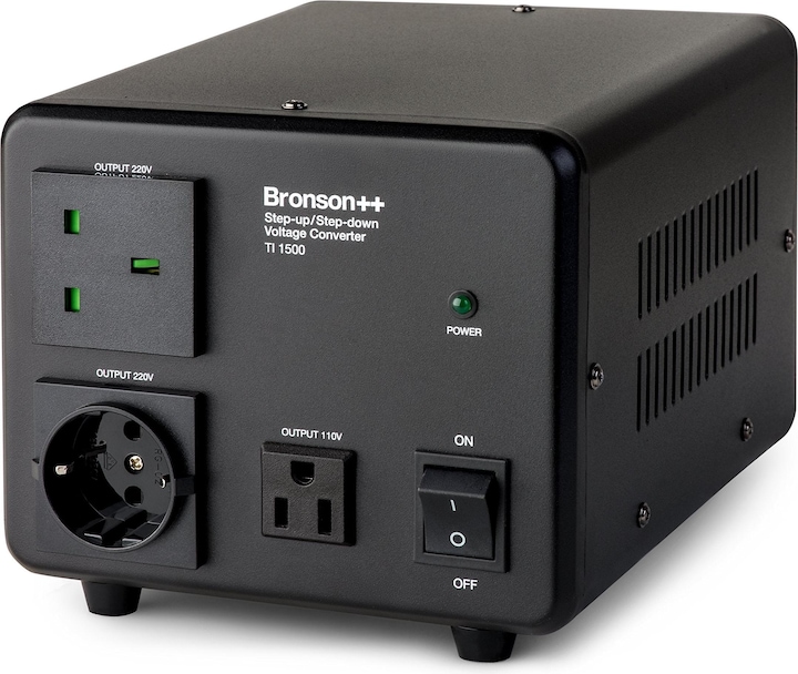 Actual product image Bronson Voltage transformer 1500 Watt