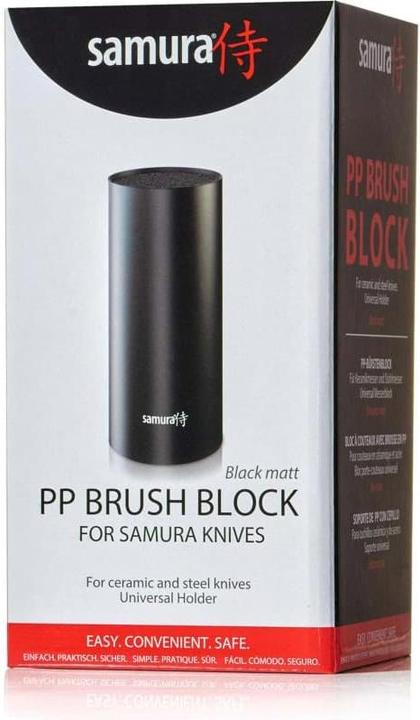 Image du produit Samura bloc à couteaux en plastique avec tiges flexibles, 225 mm