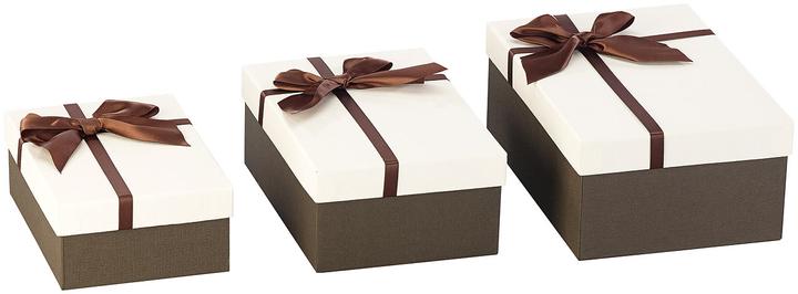 Produktbild Your Design 3er-Set edle Geschenk-Boxen, 3 Grössen (Geschenkbox, 3 x)