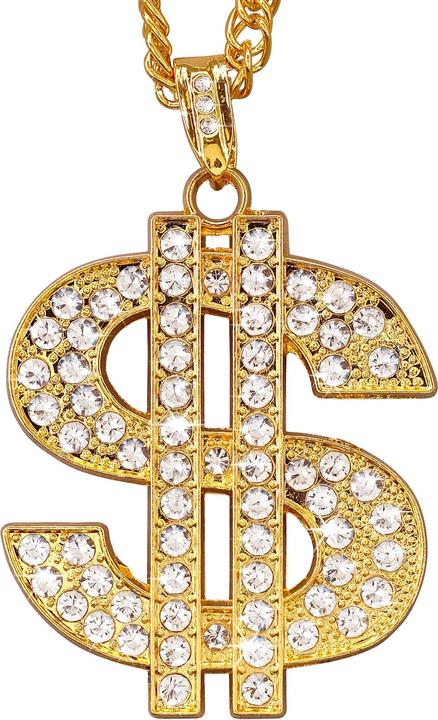 Produktbild Widmann STRASS DOLLAR KETTE 65 cm