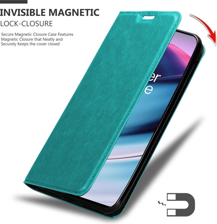 Produktbild Cadorabo Book Invis. Magnet Hülle (OnePlus Nord CE 5G)