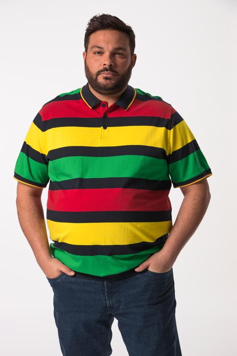 Produktbild Boston Park Poloshirt Bauchfit, Halbarm, Streifen, bis 84/86 (68)