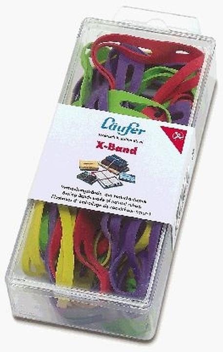 Läufer L "ufer X-tape in scatola - 30 g, 130 x 11 mm, colori assortiti