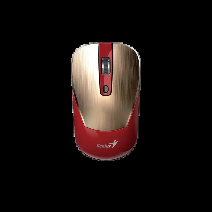Productafbeelding Genius NX-7125 goud-rood / Optische draadloze muis / 1200 dpi / Copilot / 4 knoppen (Draadloze)