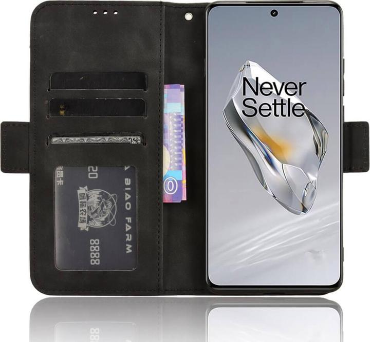 Immagine prodotto Cover-Discount OnePlus 12 - Custodia con molti slot per carte di credito nera (OnePlus 12)
