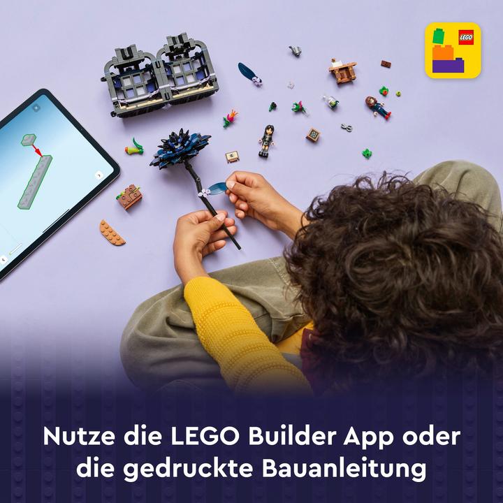 Produktbild LEGO Schwarze Dahlie (76784, LEGO Wednesday)