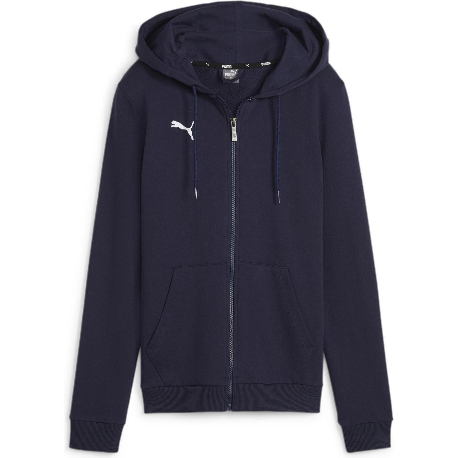 Puma, Damen, Pullover, teamGOAL Casuals Hooded Jacket Wmn, Blau, (S)