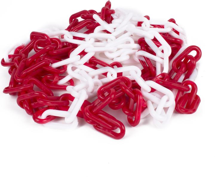 Image du produit Benson Chaîne barrière 5 mètres rouge-blanc (5 m)
