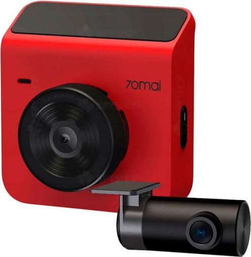 Produktbild 70mai car DVR DASH CAM A400 QHD MIDRIVE A400 + RC09 red (GPS-Empfänger, WLAN, Eingebautes Display, Full HD)