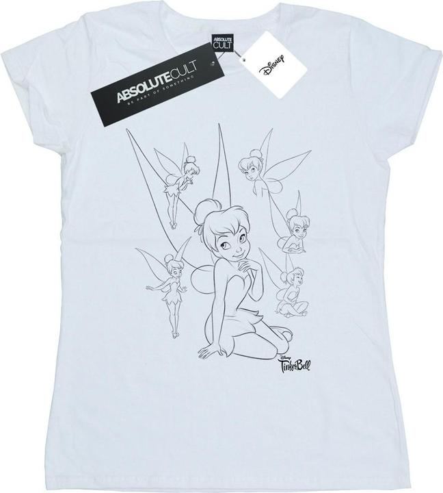 Produktbild Disney Tinker Bell Collage Sketch TShirt (L)