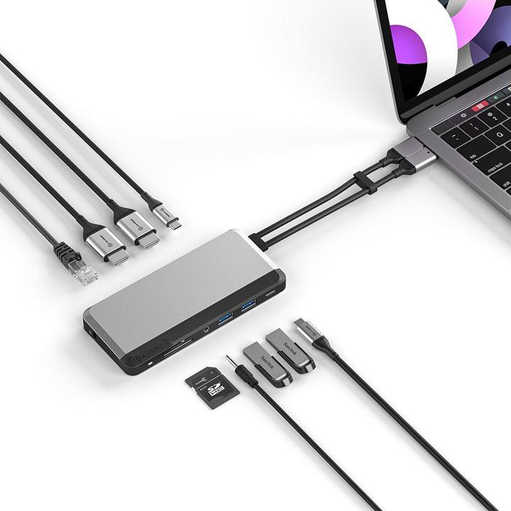 Immagine prodotto Alogic Doppio Super Dock (USB-A, USB-C)