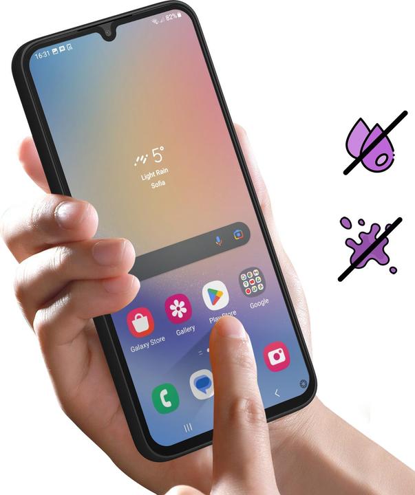 Actual product image Bigben Connected Glass screen protector (1 Piece, Samsung Galaxy A34 5G)