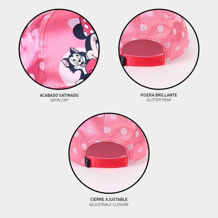 Produktbild Minnie Mouse Kinderkappe Rosa (53 cm)