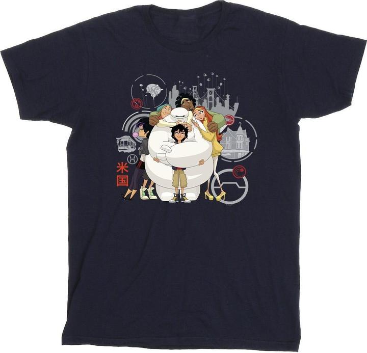 Produktbild Disney Big Hero 6 Baymax Group Hug TShirt (4XL)