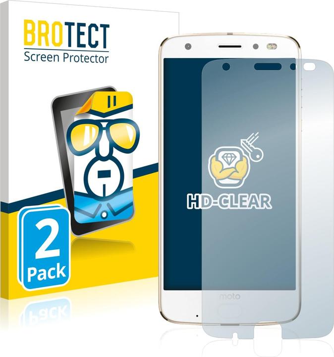 BROTECT Protection Clair (2 pcs, Motorola Moto Z2 Force)