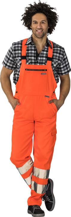 Produktbild Planam Latzhose uni orange 52 (52)