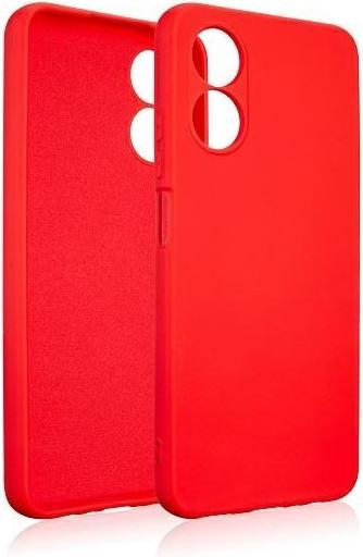 Actual product image Beline Case Silicone Oppo A17 czerwony/red (Oppo A17k)