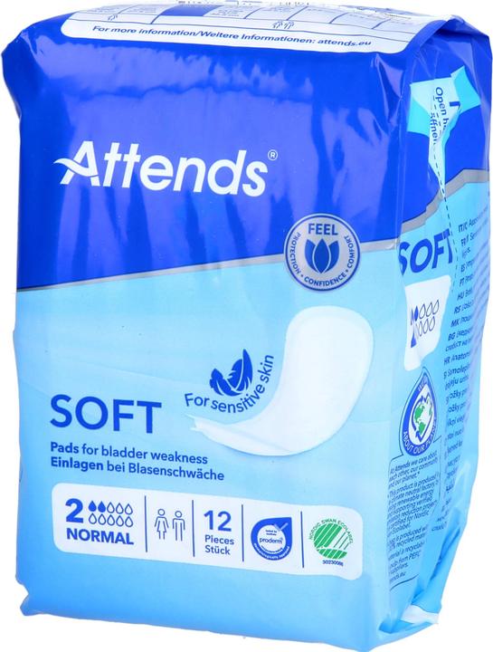 Produktbild Attends Soft 2 Normal Einlagen (12x, Normal)