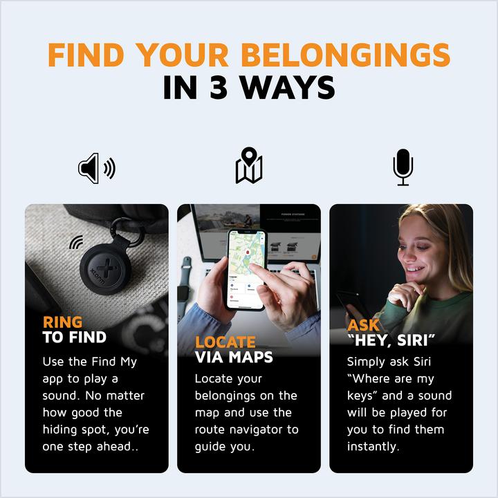 Actual product image Xtorm TravelTag 1 stück - IP64 (iOS)