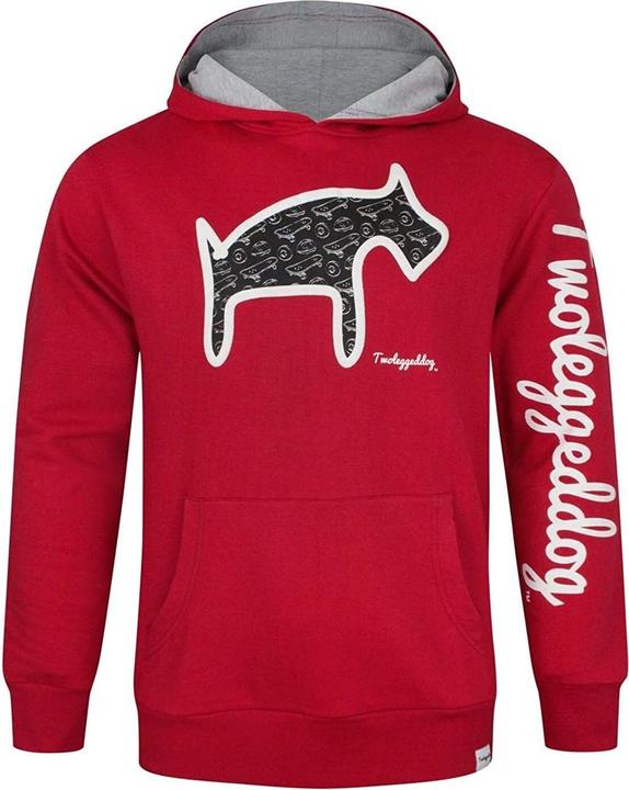 Immagine prodotto Two Legged Dog Felpa con Cappuccio Puff Print Uomo (S)