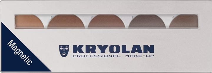 Image du produit Kryolan Eyebrow Powder Palette 5 couleurs Brows 2 7.5 gr