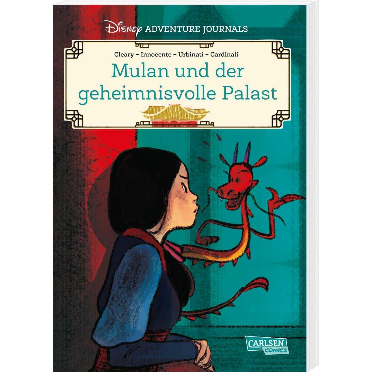Disney Adventure Journals: Mulan und der geheimnisvolle Palast, Kinderbücher von Rhona Cleary, Gaia Cardinali, Ilaria Ur...
