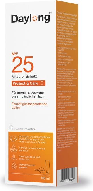Immagine prodotto Daylong Protect & Care Lotion (Crema solare, SPF 25, 200 ml, 247 g)