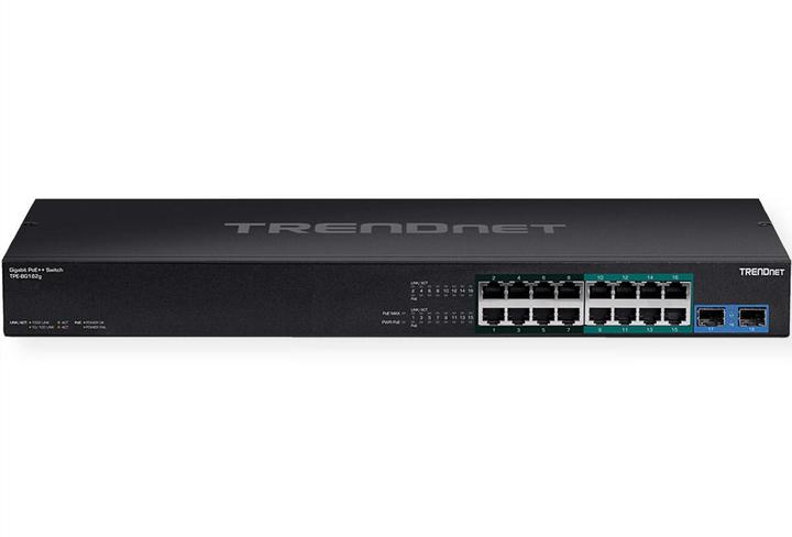Productafbeelding Trendnet 18-poorts Gigabit 4PPoE schakelaar (18 ports)