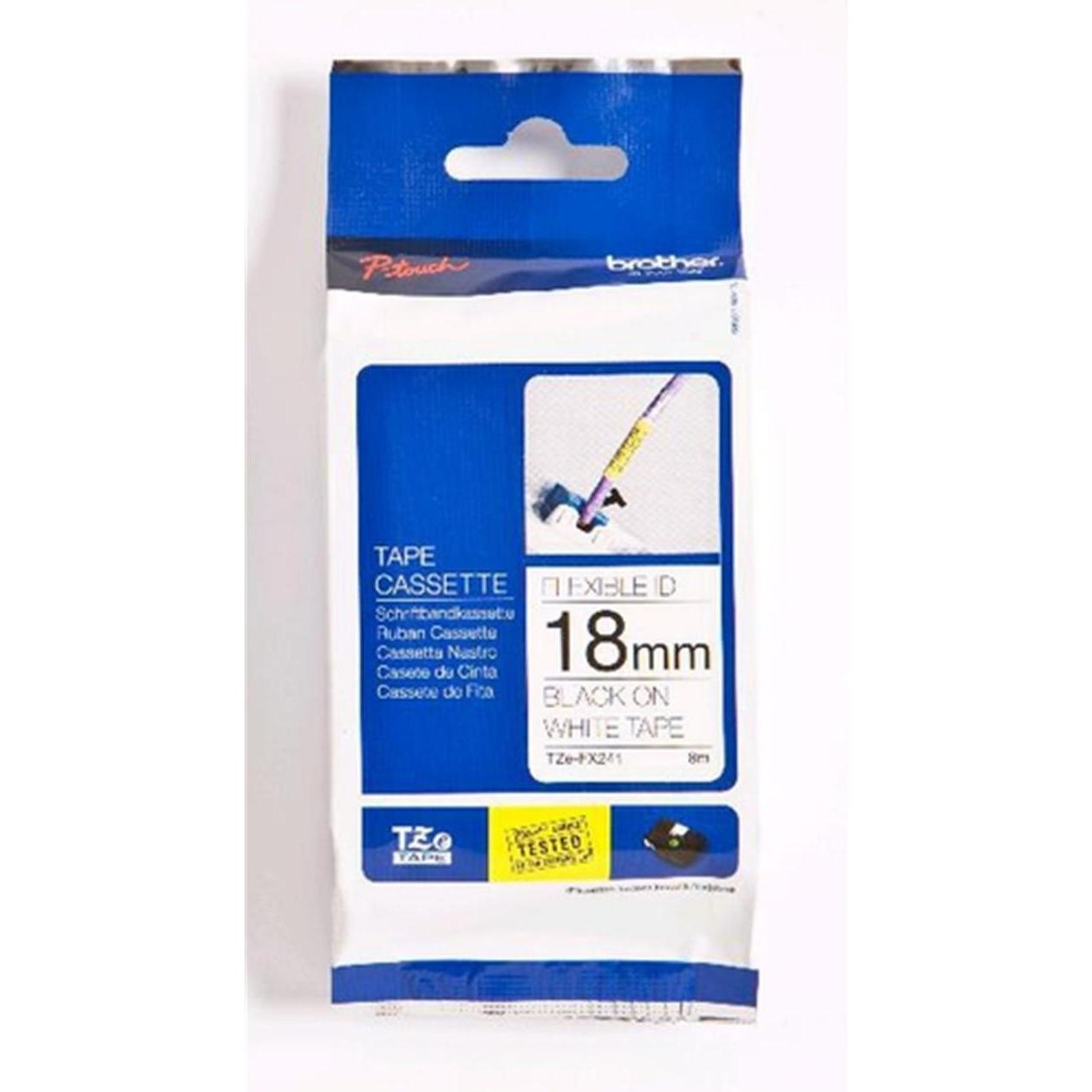 Brother, Beschriftungsband, Tze-Fx241 (1.80 cm, Schwarz)