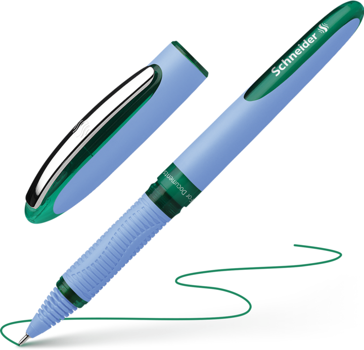 Actual product image Schneider Ink roller hybrid (Green, 1 x)