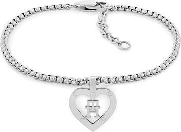 Image du produit Tommy Hilfiger Élégant bracelet en acier Monogram Heart 2780920 (20 cm)