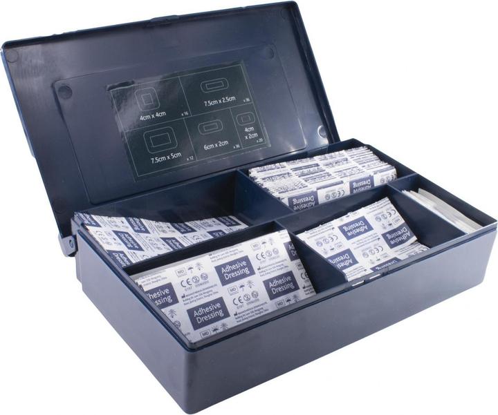 Actual product image Scan Assorted Hypoallergenic Blue Plasters 120 (120 x)