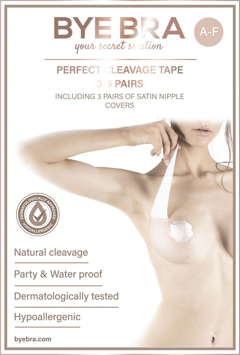 Actual product image Bye Bra Perfect Cleavage Tape (pack of 6)
